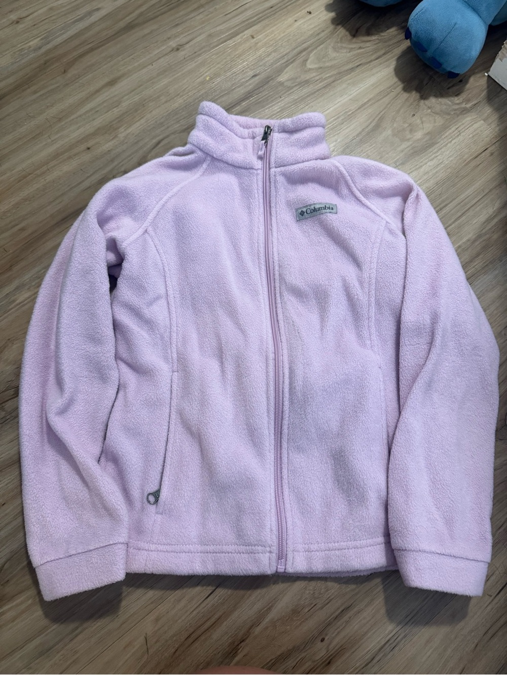 Columbia Kids Light Lavender Full-Zip Fleece Jacket